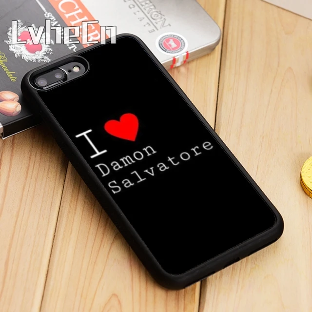 LvheCn Деймон Сальваторе дневники вампитов чехол для телефона iPhone 11 12 Pro X XR XS MAX 5 6S 7 8