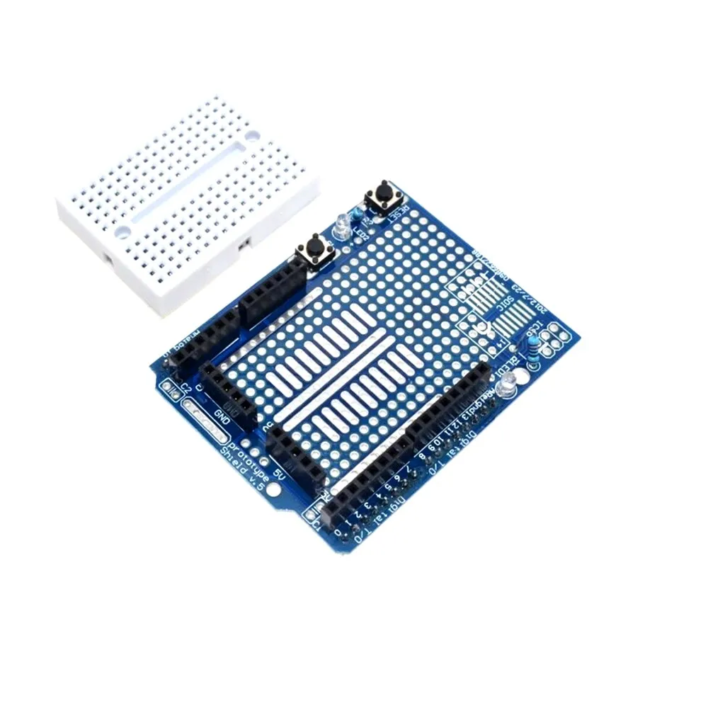 R3 оригинальный Щит ProtoShield PCB Прототип с 170 беспаечная макетная плата точками |