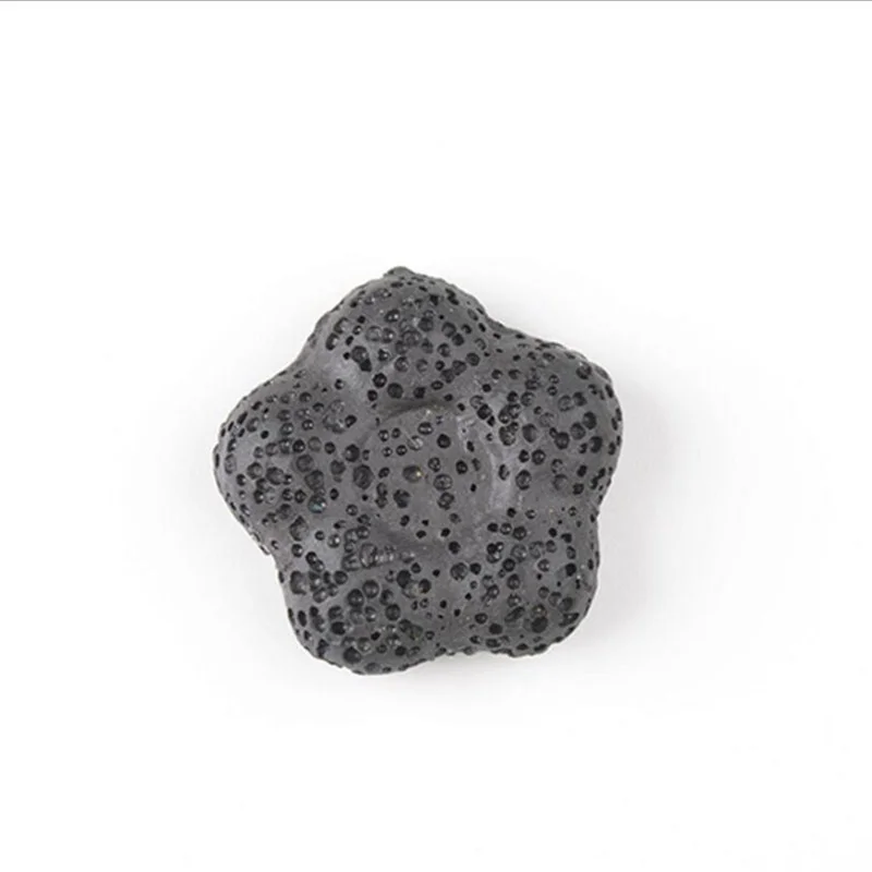 Цветок лава камень бусины DIY эфирное масло искусственное украшение ожерелье |