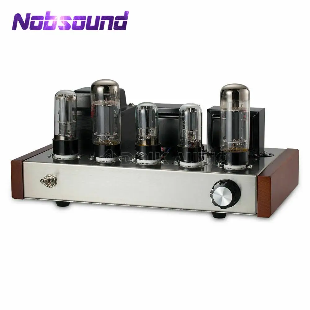 Nobsound 6L6 вакуумный ламповый усилитель одноконцевый класса A HiFi домашний стерео усилитель мощности