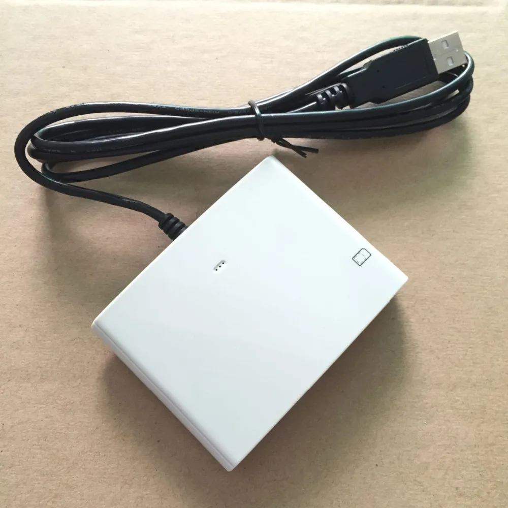 Программатор с USB контактной умной памятью IC/SIM-картой # ACR38U_SPC R4 + 2 чипа SLE4442 набор