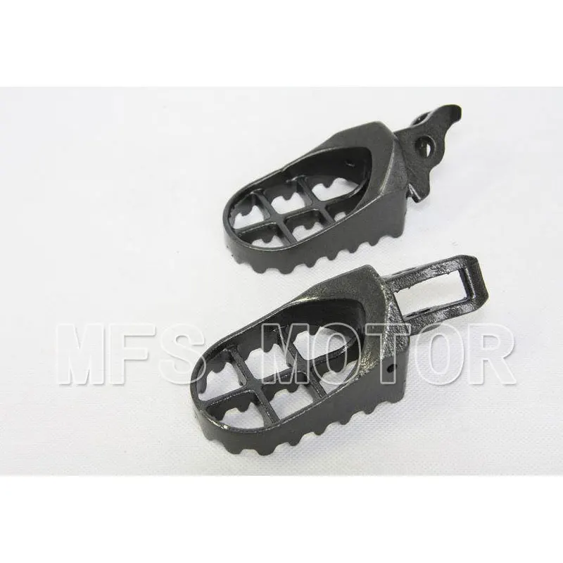 

motorcycle parts GRAY Motocross MX Foot Pegs For Honda CR125R 250R CRF450R CRF250R CRF250X 450X