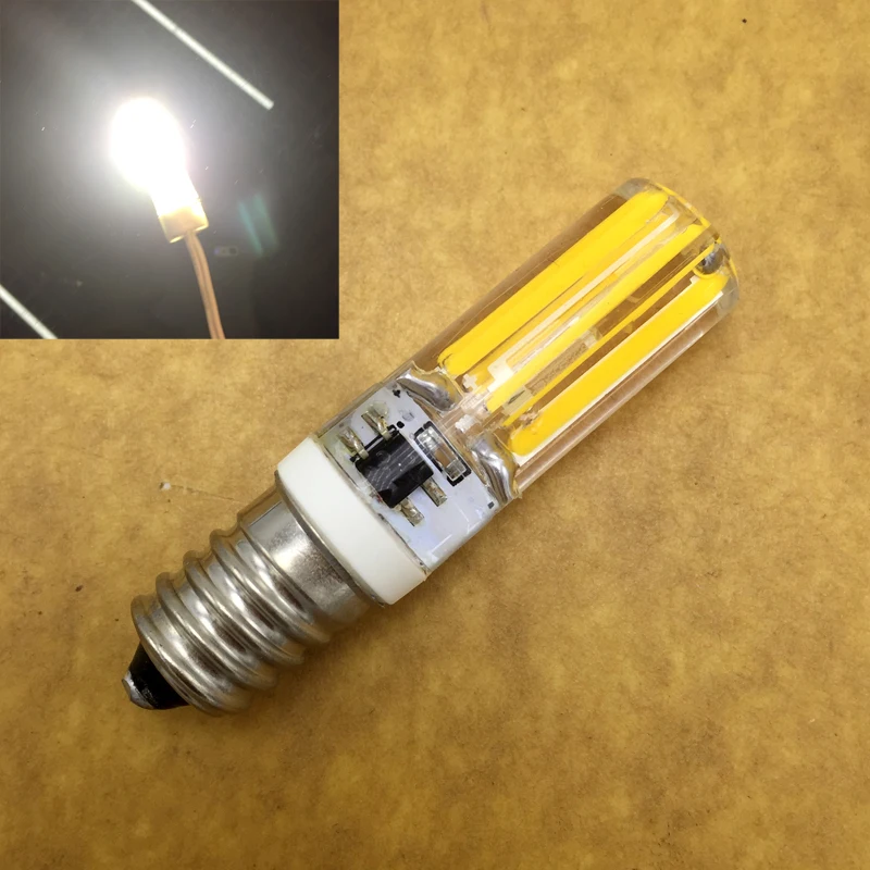 Новая светодиодная лампочка кукуруза E14 200 В переменного тока 220 240 с регулируемой