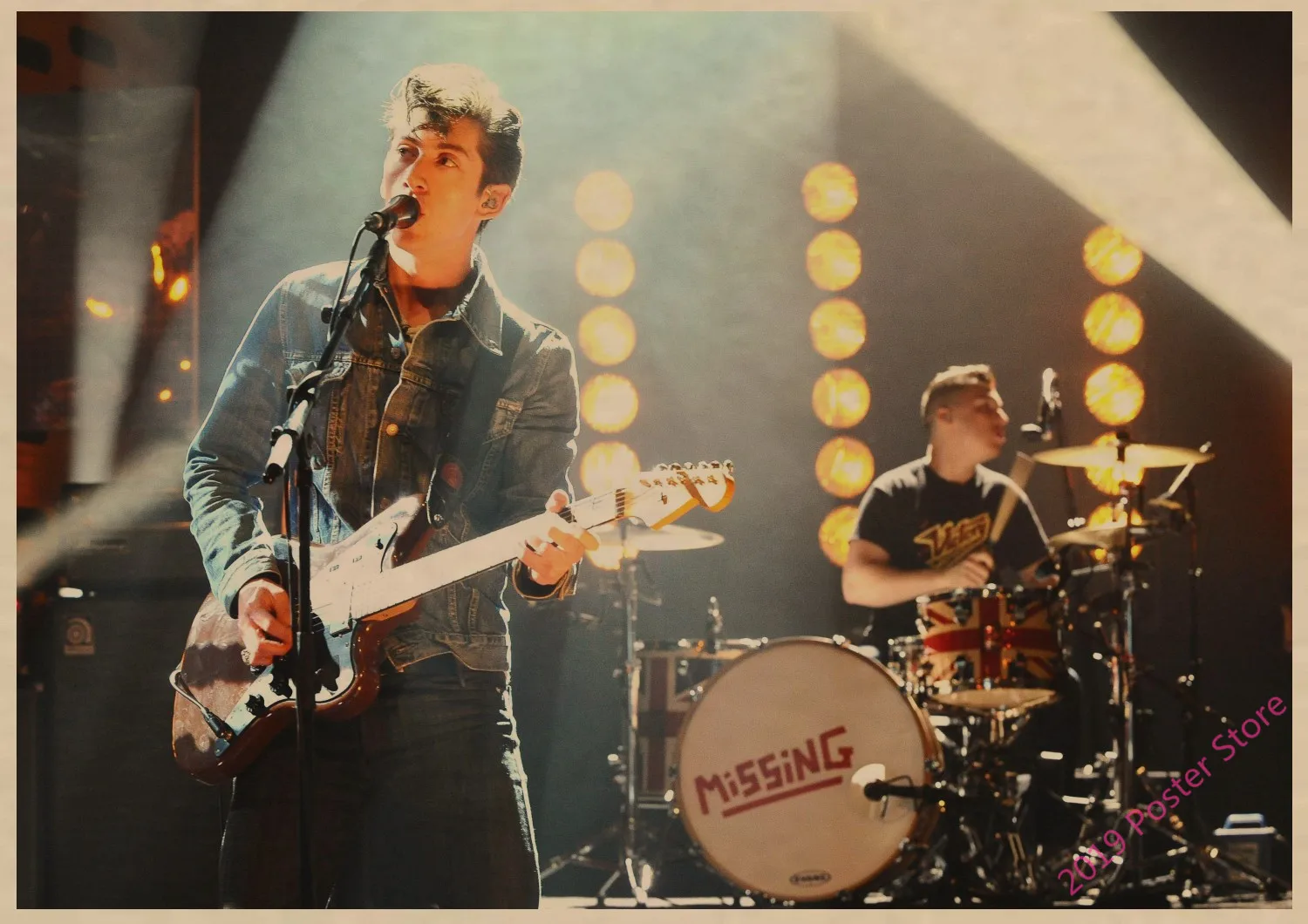 Rock band Arctic Monkeys Kraft Paper Posters Wall Home Bar Posters Home Decor Gift 03