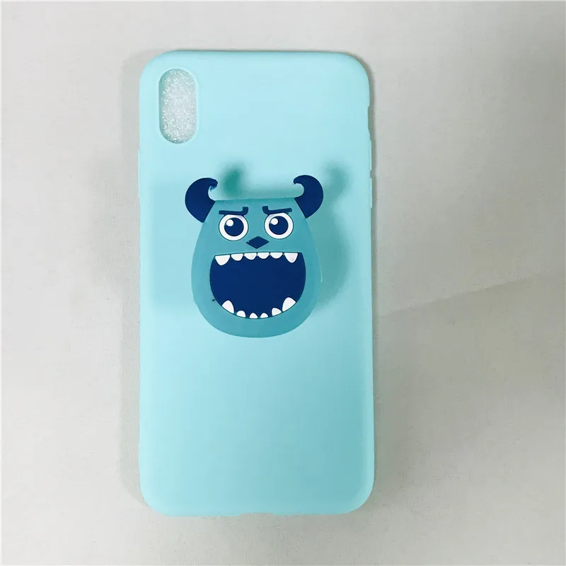 Sulley Чехлы для samsung Galaxy Note 9, Note 8, 3, 4, 5, note9, мягкий силиконовый чехол из ТПУ, 3D держатель для телефона - Цвет: Sulley