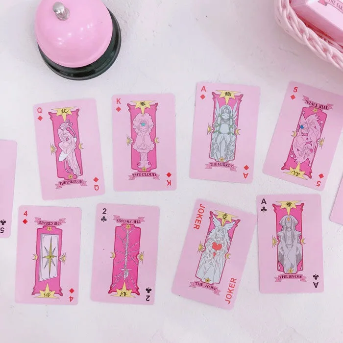 Аниме Cardcaptor Sakura Clow Card косплей реквизит KINOMOTO SAKURA Card Captor карты с Сакурой Таро 54 шт. 2 типа