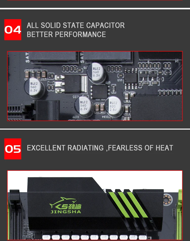 Jingsha X79 материнская плата LGA2011 ATX USB3.0 SATA3 PCI-E NVME M.2 SSD поддержка памяти REG ECC ram Xeon E5 cpu USB Flash 32G