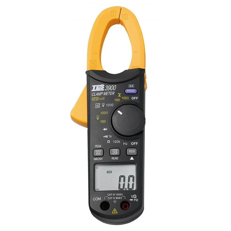 TES3901 Trms Clamp Meter CAT III 1000V / IV 600V TES 3901|Токоизмерительные клещи| |