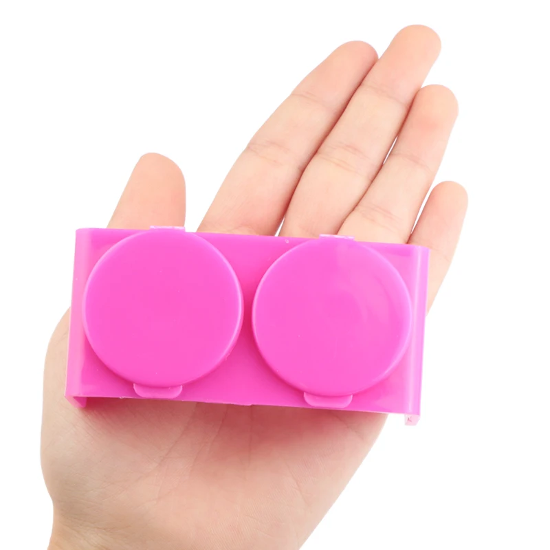 1 шт. пластиковый контейнер для ногтей с крышкой|Инструменты росписи ногтей| |