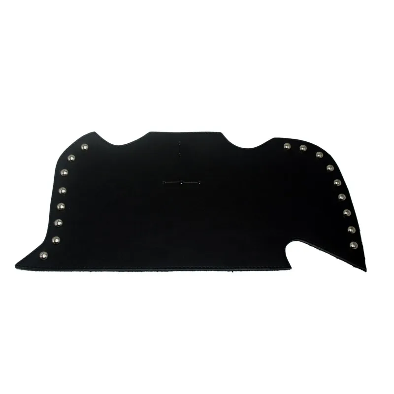 Черное Кожаное Седло Cherk защитные дефлекторы поднятые шпильки для Harley Davidson Touring