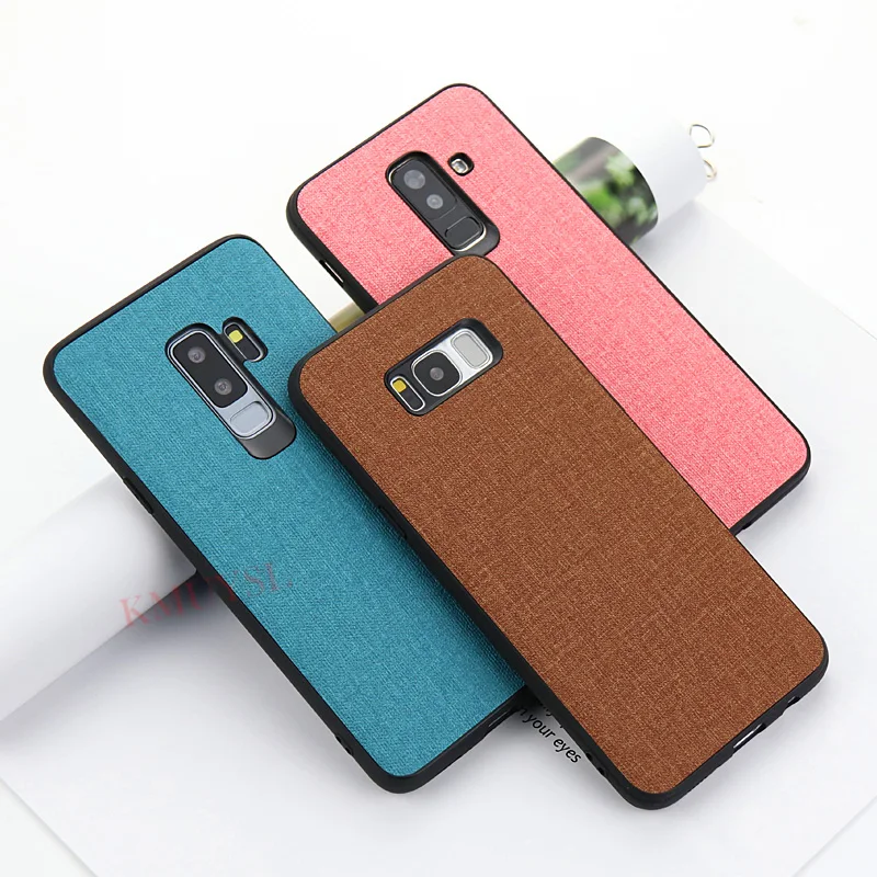 Тканевый чехол для Samsung S10 S9 S8 Plus Galaxy A9 A8 A7 A6 J4 J6 J8 2018 J3 J5 J7 2017 S7 Edge Note 9 8 A9S A6S |