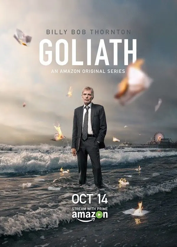 Q2068 постеры и принты Goliath 27x40 24x36 Горячая Билли Боб Торнтон ТВ серия художественный