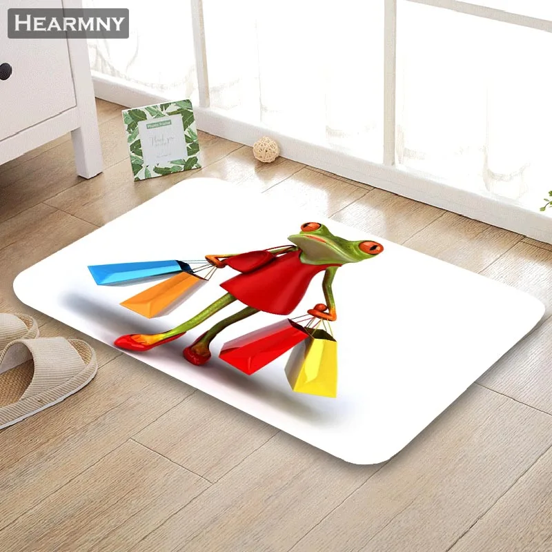 Новое поступление коврик HEARMNY домашний в виде лягушки машинного изготовления