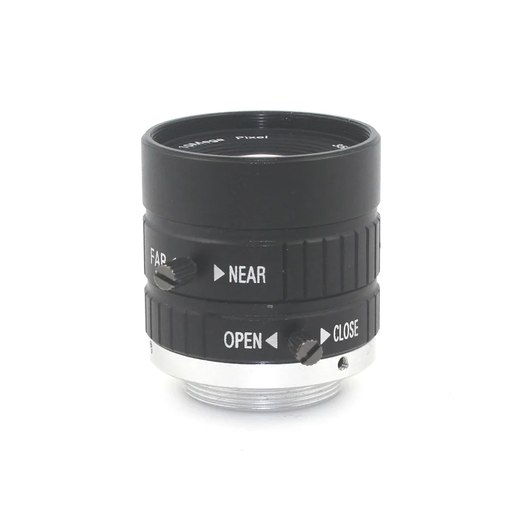 10MP 35mm 1:1.8 HD промышленная камера с фиксированным ручным фокусом радужной