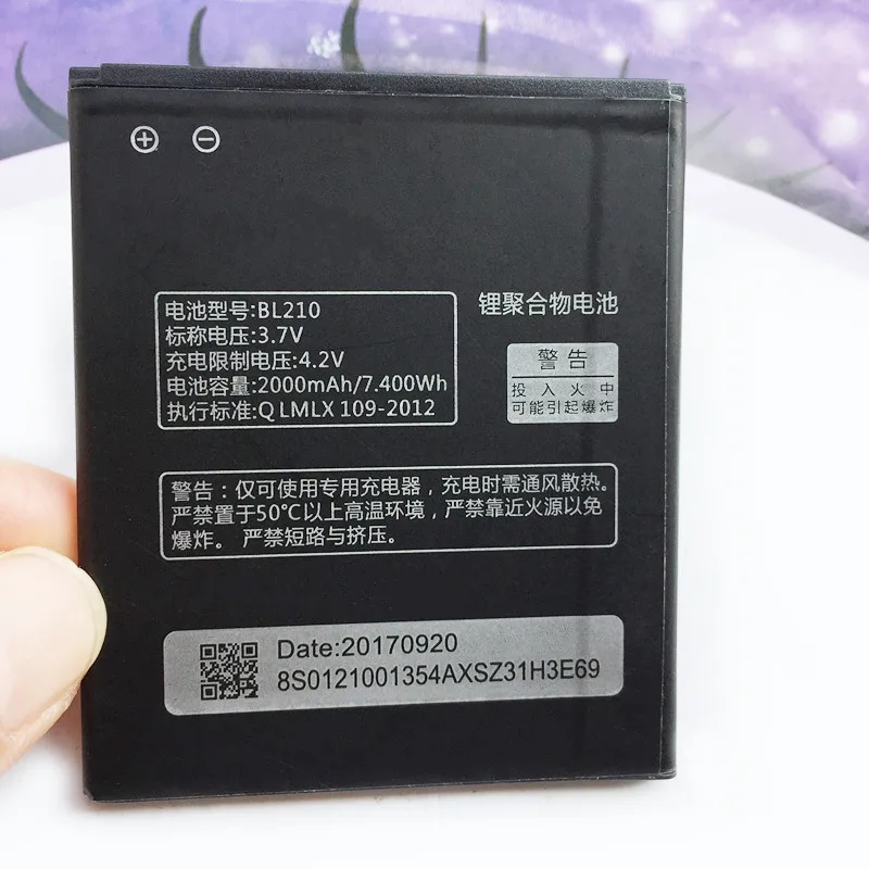 Аккумулятор Runboss BL 210 BL210 для Lenovo A606 S820 S820E A750E A770E A656 A766 A658T S650 A536 аккумуляторная