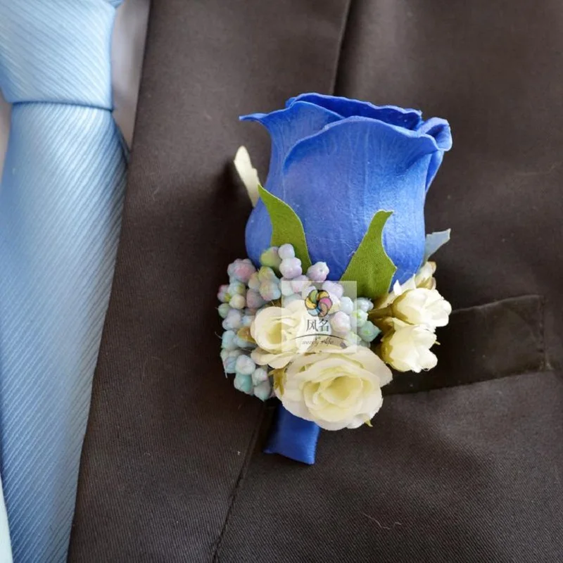 Бутоньерка для жениха и свадебные цветы Свадебные бутоньерки розовые ветки