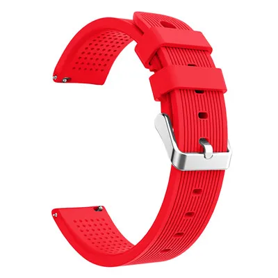 Red Мягкий силиконовый ремешок для часов Huami Amazfit Bip Youth для Xiaomi Huami Bip BIT PACE Lite Youth Band Bracelet ремешок 20 мм - Цвет ремешка: Red