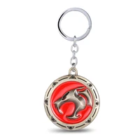 thundercats keychain can drop shipping metal key rings for gift chaveiro key chain jewelry ys10868