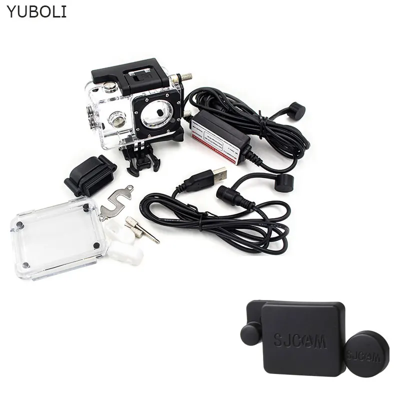 Водонепроницаемый чехол для мотоцикла SJCAM для оригинальной серии SJCAM SJ5000 для серии SJ 5000, чехол для зарядки для SJ5000X SJ5000 Plus WiFi