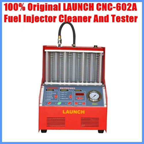 Очиститель и тестер топливного инжектора Launch CNC602A с английской панелью