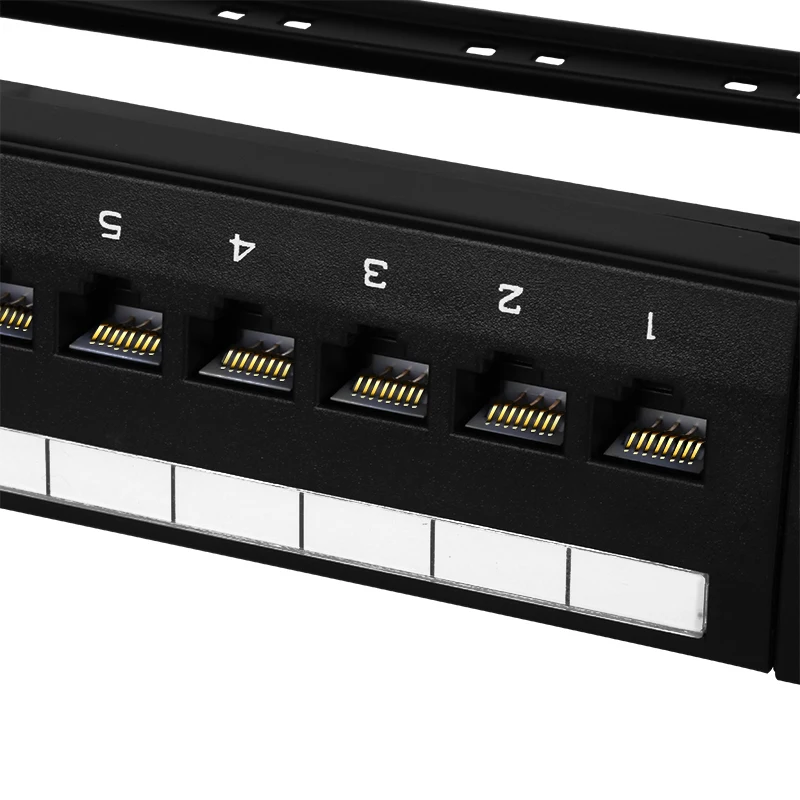 BELNET 24 порта RJ45 CAT6 Патч панель 1U 19 &quotдюймовый UTP unshield металлический Gig ethernet LAN