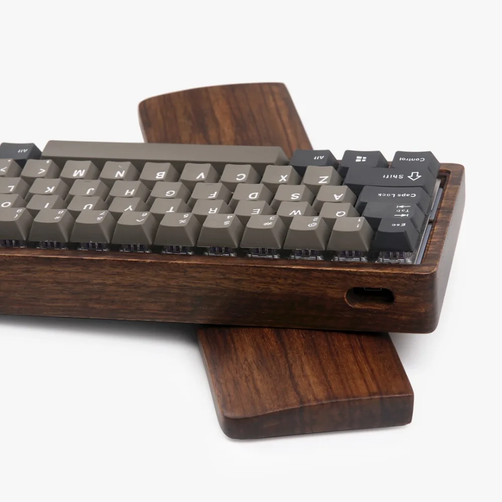 Gh60 покерная клавиатура деревянный ящик черный орех дерево Ароматические палисандр GH60 чехол палисандр zebar дерево dz60 чехол