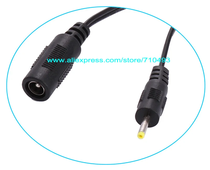 1 шт. высококачественный медный кабель постоянного тока гнездовой разъем 5 мм * 2