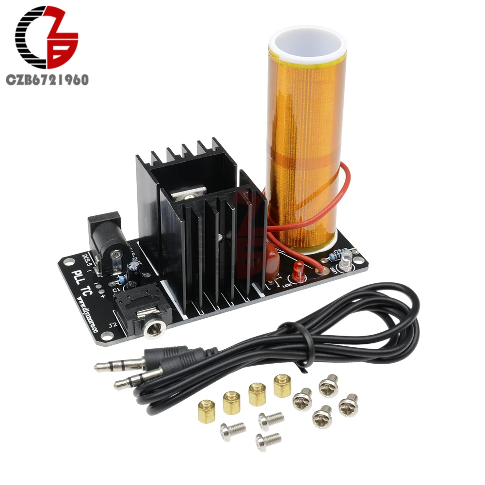 

Мини музыкальный плазменный динамик Tesla Coil diymore 15Вт