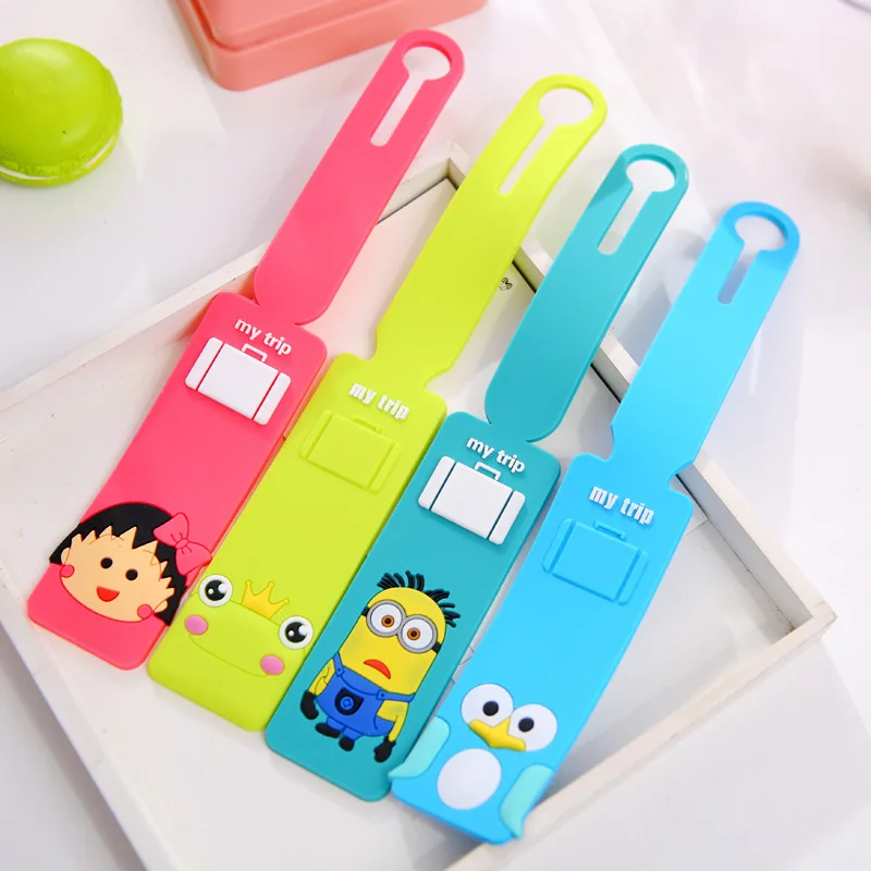 Багажная этикетка 14 цветов силиконовый для путешествий|baggage tag|travel accessoriesaccessories