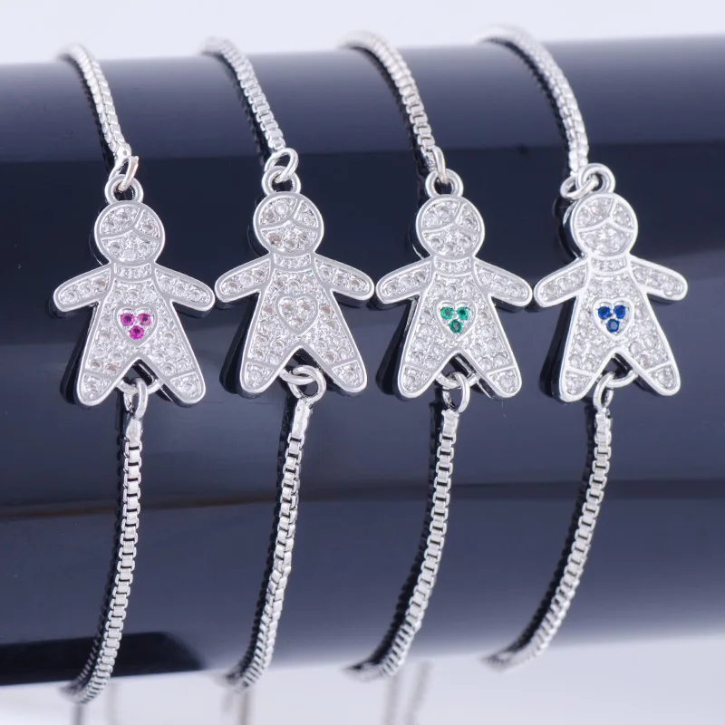 Bracciale donna Летний Новый дизайн модные ювелирные изделия микро проложить Циркон