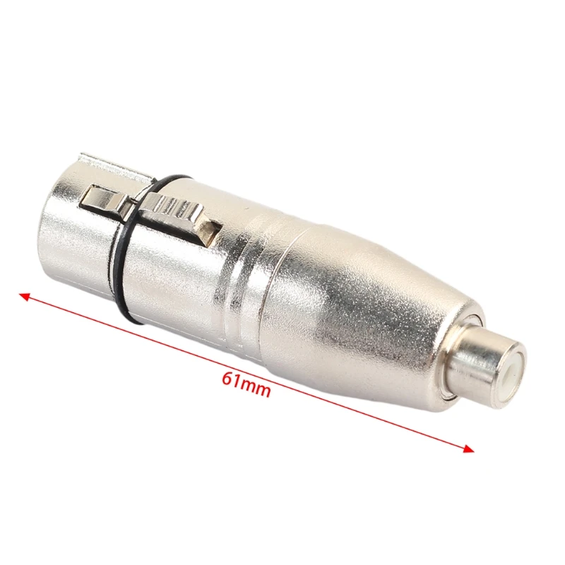 2 шт./лот XLR Женский RCA Женский аудио адаптер разъем для микрофона Динамик