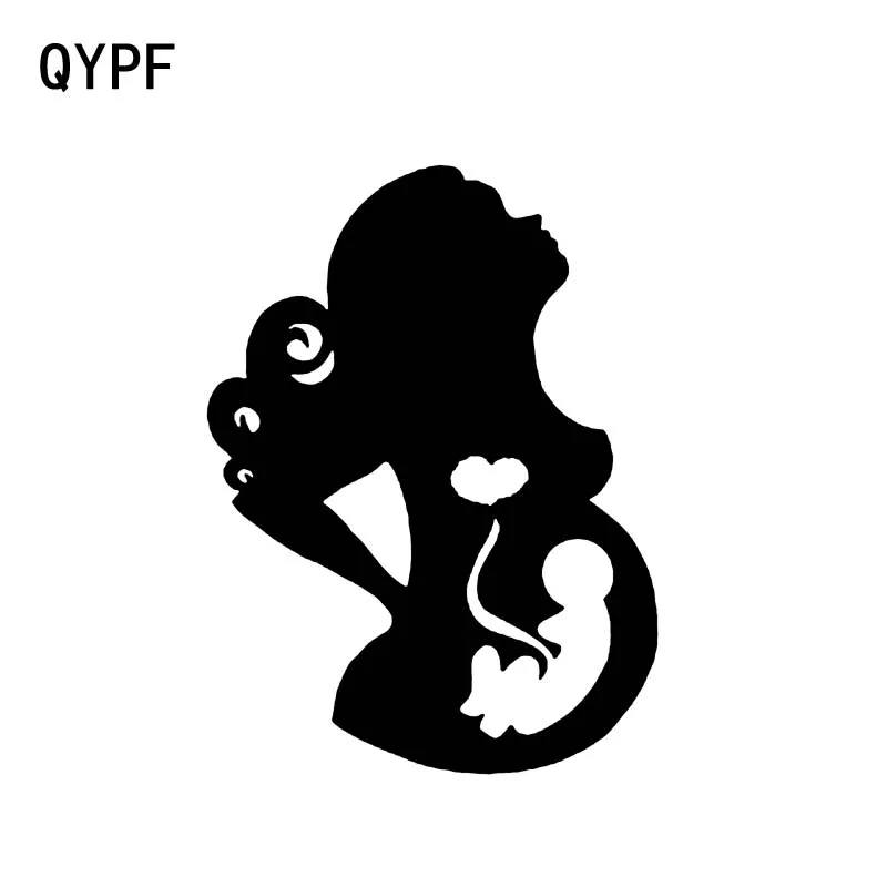 QYPF 9 6 см * 12 7 беременная женщина девушка будущая мама на борту автомобильная