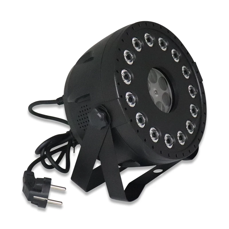 YSH 15 светодиодный Par лампы DMX контроллер эффект 15x1,5 Вт свет для дискотеки RGB для KTV дома вечерние DJ Сценический Свет Звук-активированный