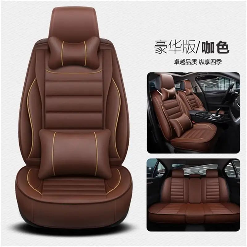 Универсальный ПВХ кожаные чехлы для сидений автомобиля Кадиллак ats ct6 CTS SRX xt5 escalade