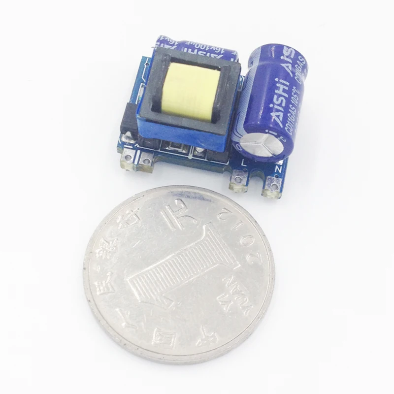 AC DC 12V 300mA / 5V 600mA изолированный импульсный модуль питания понижающий с регулятором