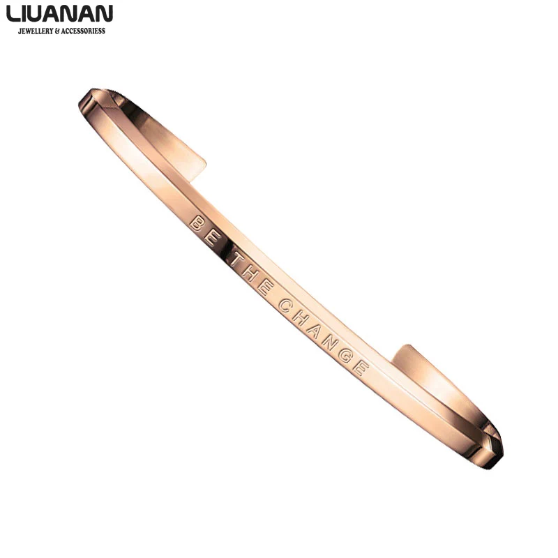 Браслет манжета женский из нержавеющей стали 4 мм|Браслеты| |