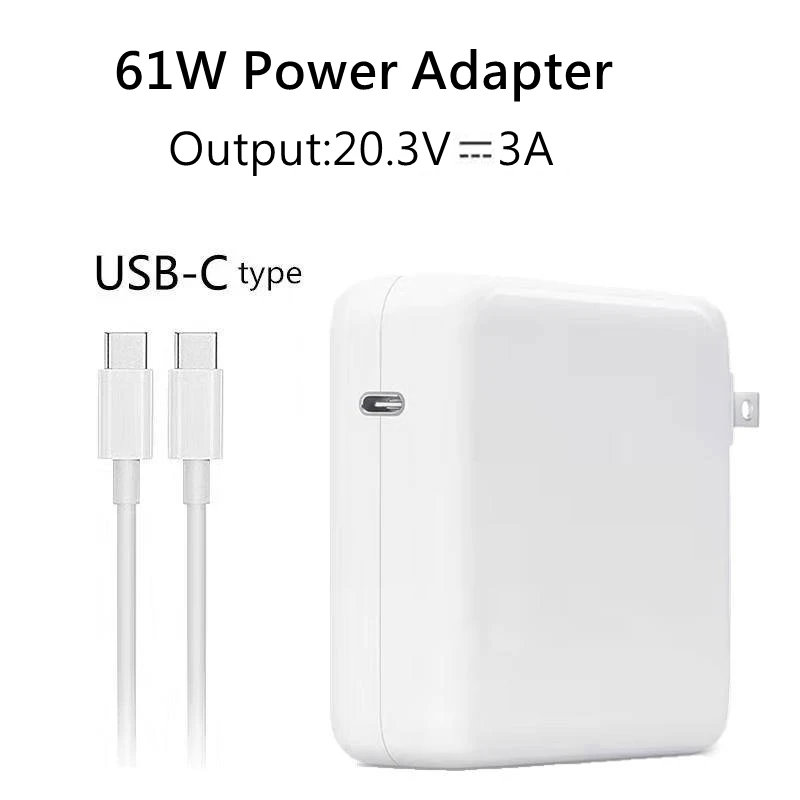 Youpin 61 Вт 20 3 в А USB C адаптер питания type PD зарядное устройство для apple Macbook pro 13 дюймов