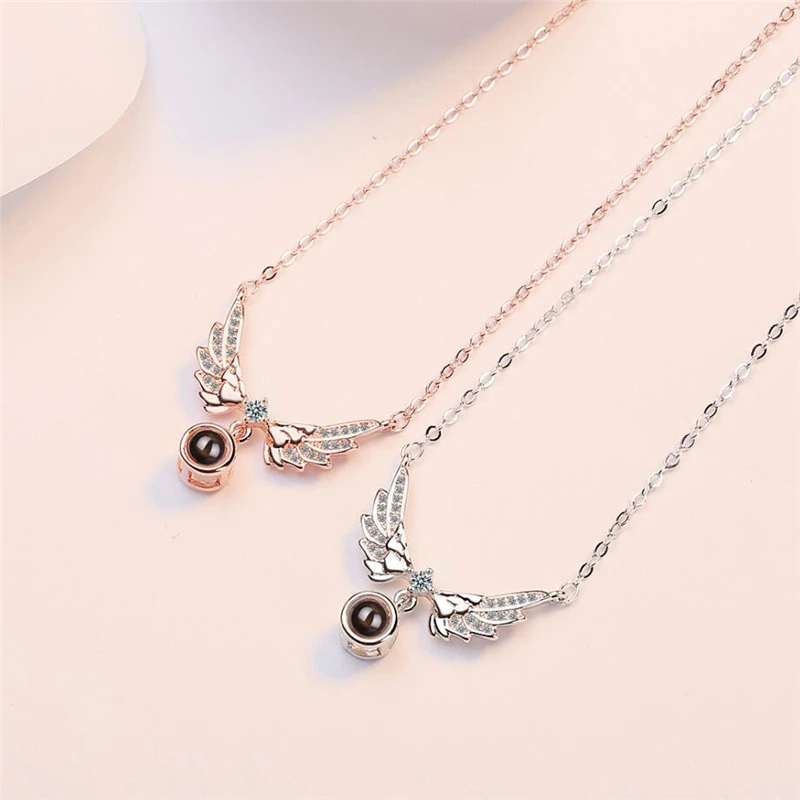 Ожерелье женское с подвеской Я тебя люблю на 100 языках | Украшения и аксессуары