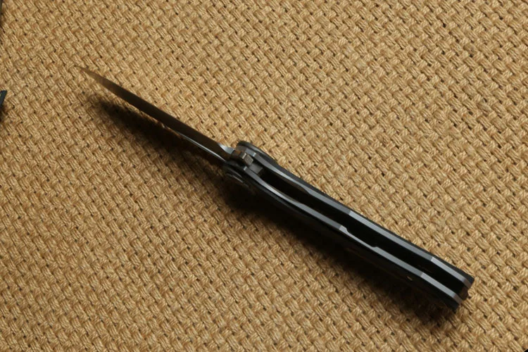 Яд гарпун Кевин Jhon M390 Flipper шарикоподшипник складной нож Титан Отдых Охота Открытый Ножи EDC инструмент