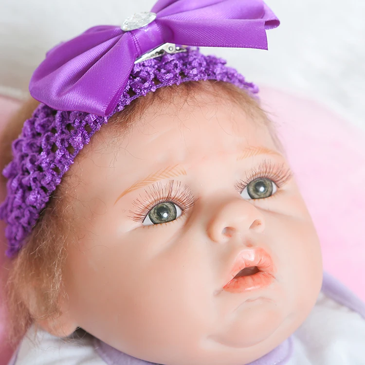 20inch reborn babies for sale full silicone body girl dolls with soft pillow children lover gift bonecas rebor | Игрушки и хобби