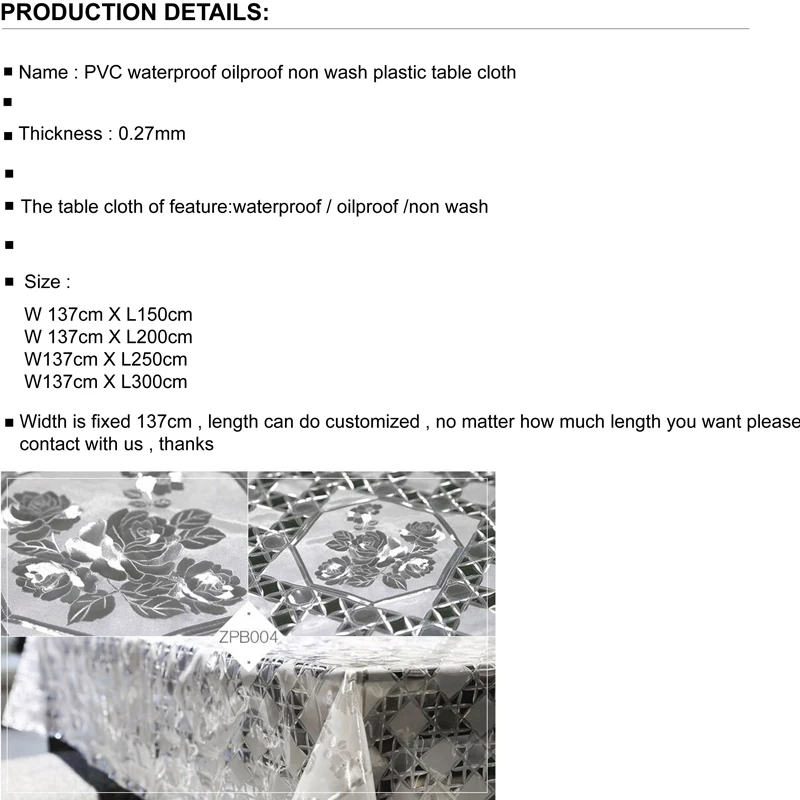 ПВХ Европейский стиль квадратный Скатерть Водонепроницаемый маслостойкая не