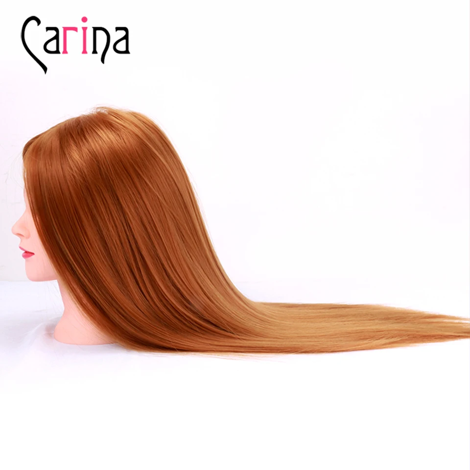 Natural Animal Fiber Hair Mannequin Head Dummy Hairdresser Professional Styling Wig | Дом и сад