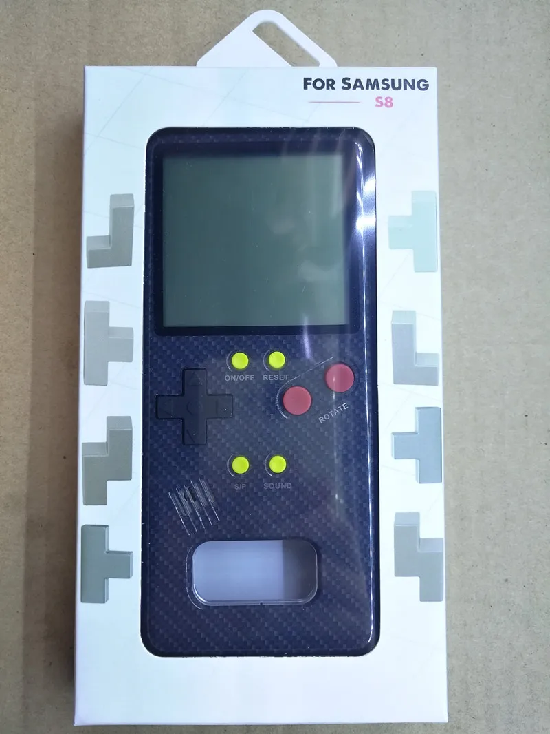 Портативный чехол для телефона с игровым плеером Tetris Samsung Galaxy S8 защитный из ТПУ