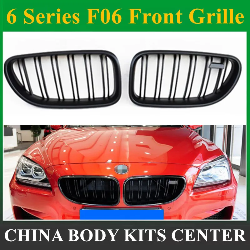 Решетка переднего бампера для bmw f12 f13 2012 + 650i 6 серий f06 gran coupe M|mesh grille|grill for bmwracing grill |
