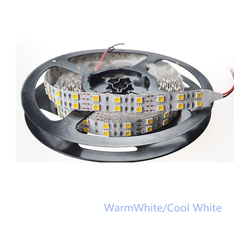 SPLEVISI не водонепроницаемый DC12v 120 светодиодов/м RGB Светодиодная лента 5050 5 м/катушка
