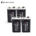 PALO 9V 650mAh литиевая li-po литий-ионная аккумуляторная батарея с микро usb кабелем для микрофона игрушка пульт дистанционного управления KTV