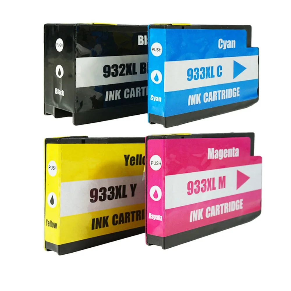 4PK Ink Cartridges for HP 932 933 XL 932XL 933XL Officejet 6100 H611 6600 H711a H711g 6700 7110 H812a 7510 7610 H912a 7612 7620 |