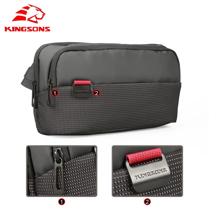 Мужская сумка на одно плечо поясная с защитой от кражи мужская через нагрудная