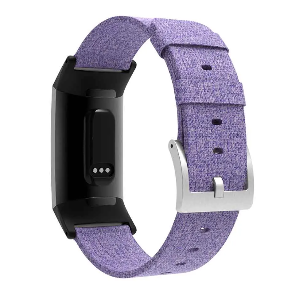 Новый тканевый нейлоновый ремешок для Fitbit Charge 3 смарт браслет сменный часов