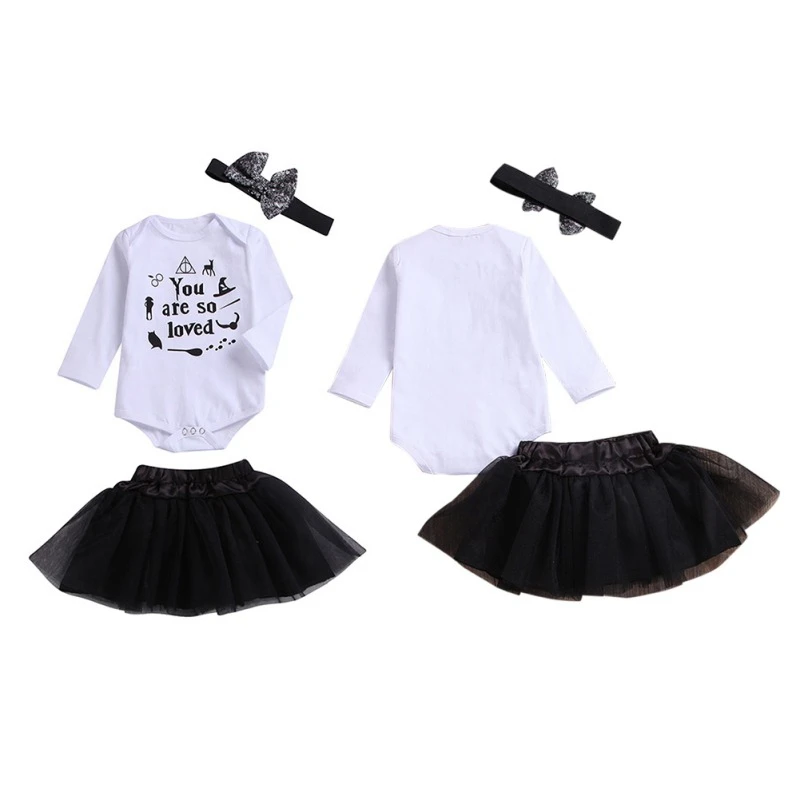 3 шт./компл. весенне-летний хлопковый комбинезон с длинными рукавами и буквенным